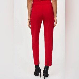 JOSEPH RIBKOFF Sz 18 Pull on Trouser Pants Ankle Lengths Stretch Minimalist